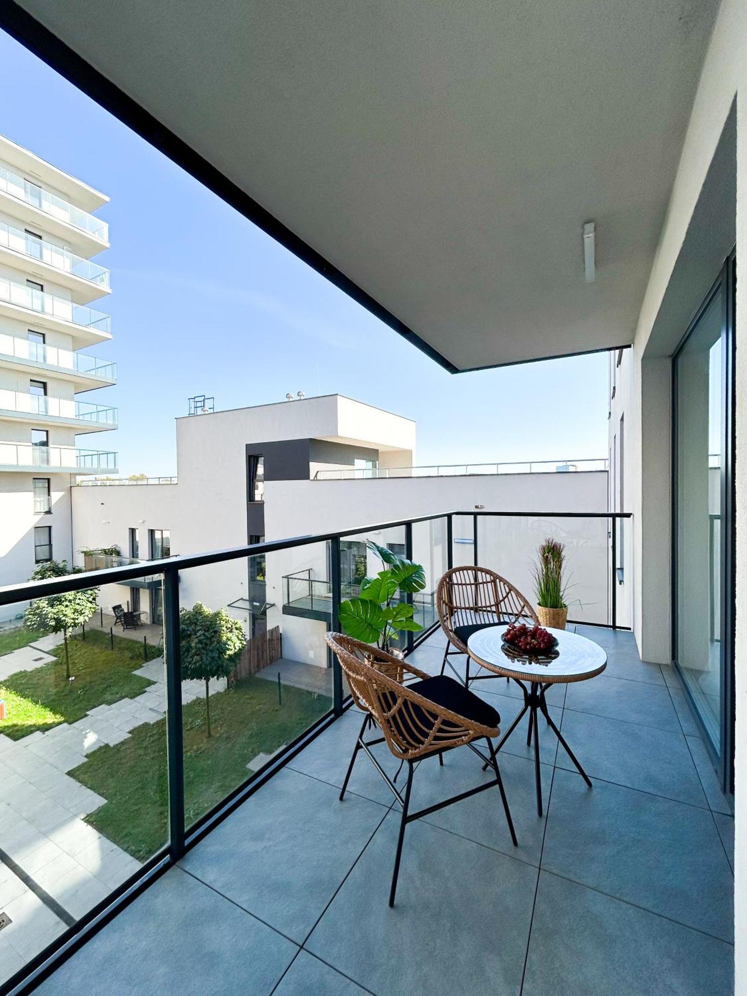 Lumina Stylish 3-Room Apart With Balcony Łódź Exterior foto