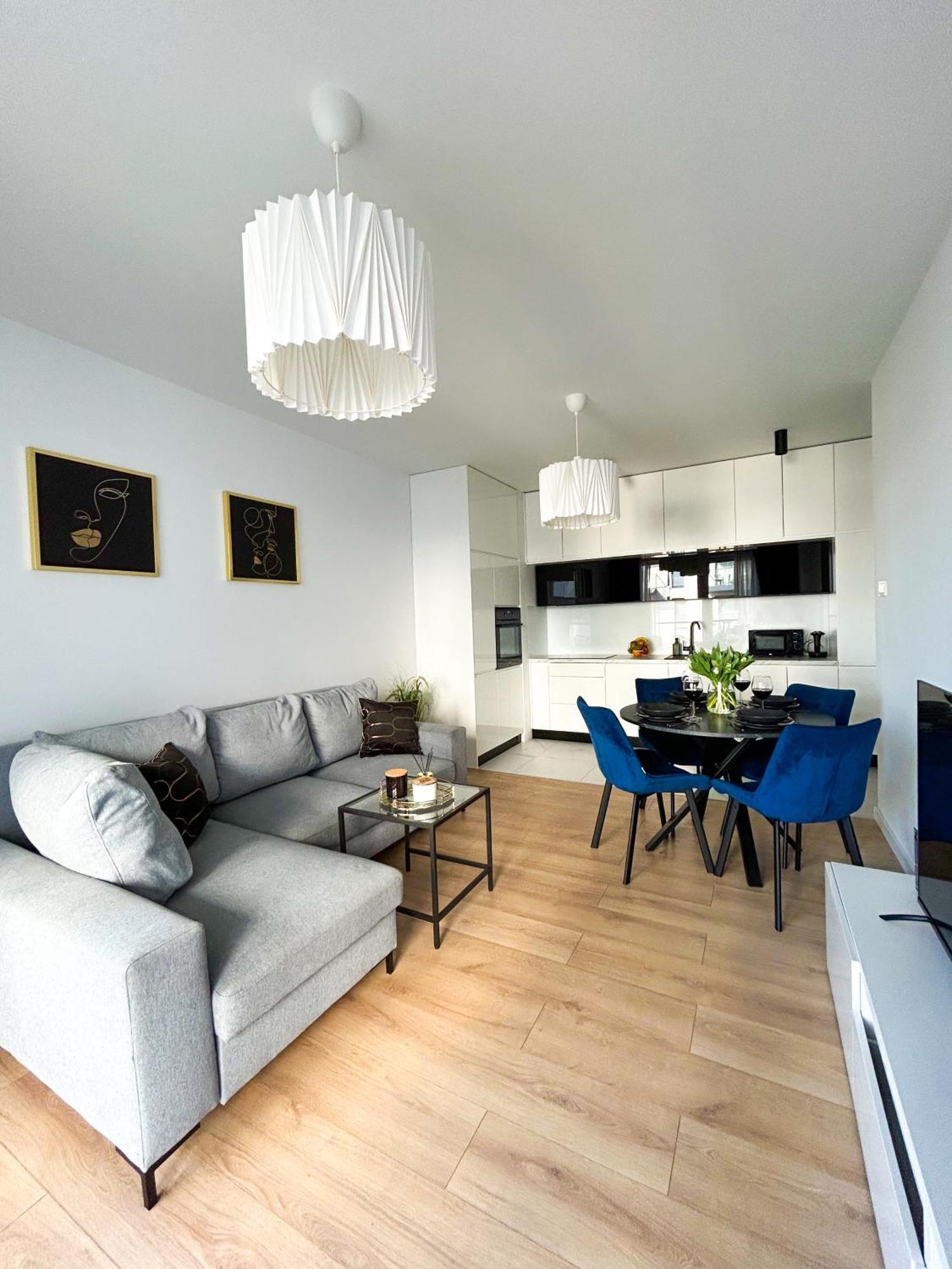 Lumina Stylish 3-Room Apart With Balcony Łódź Exterior foto